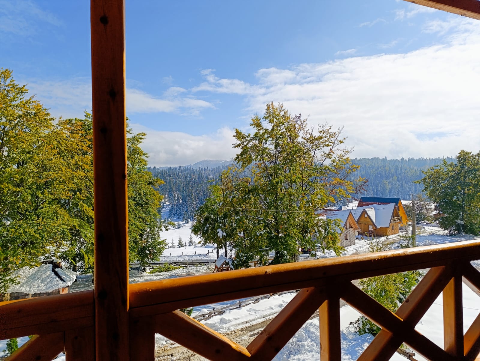 Sneg Tara – pogled sa SAT Apartmana