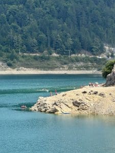 Kupanje na Zaovinskom jezeru