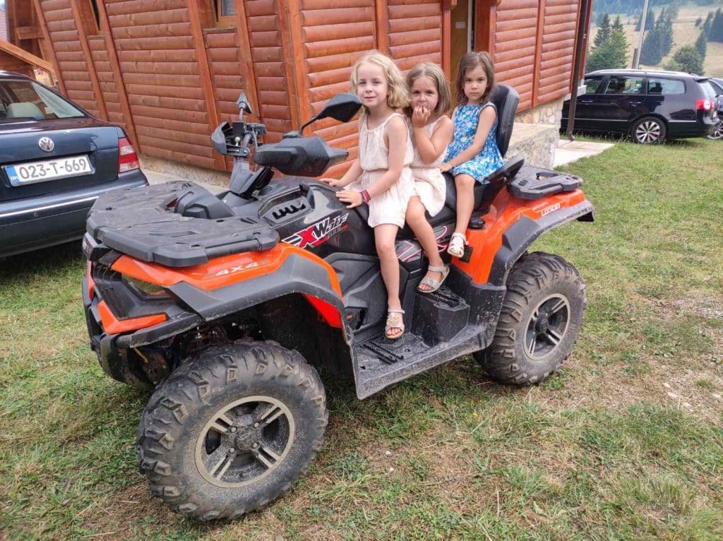 Izdavanje kvadova Sekulić planina Tara