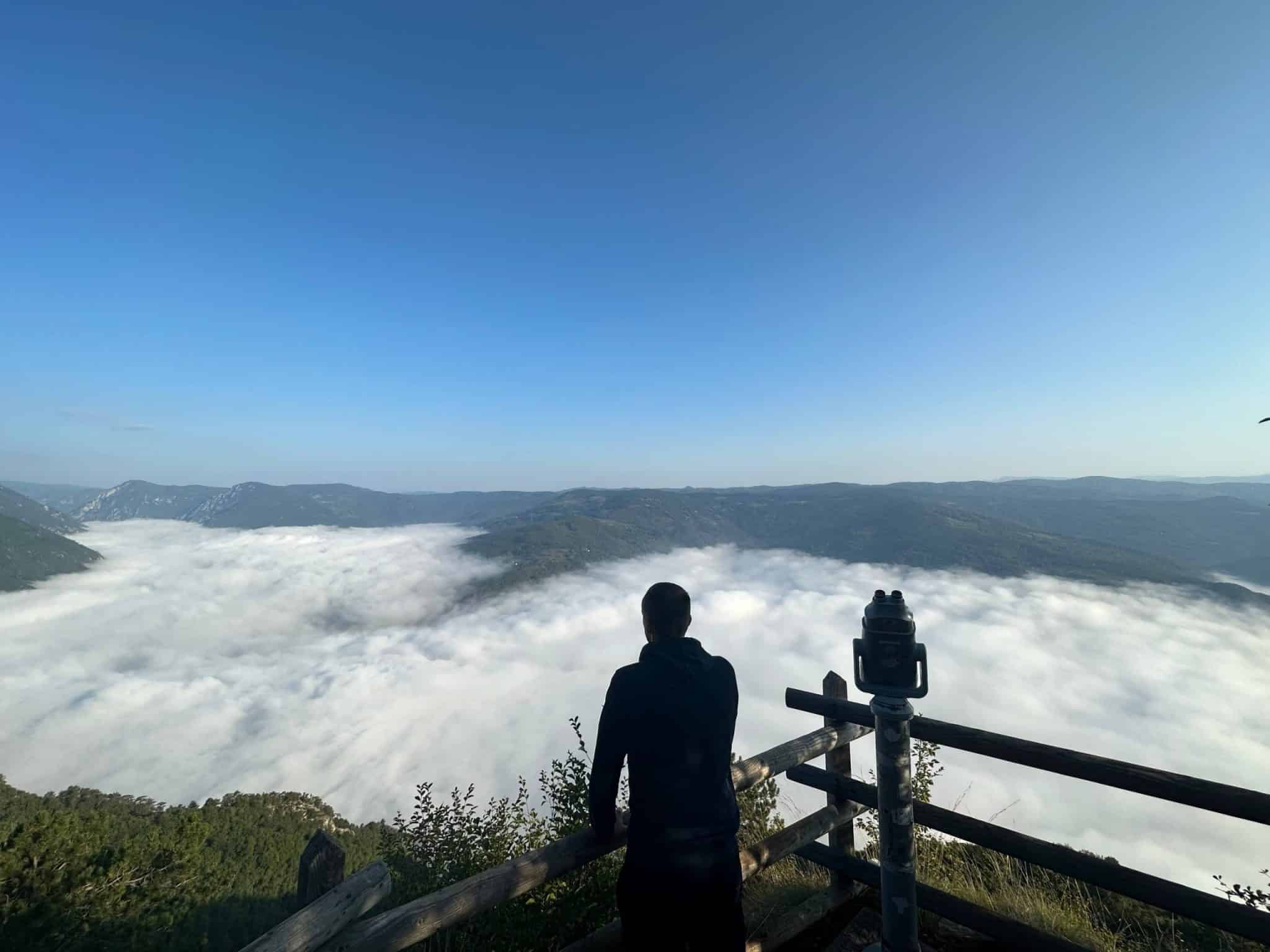 Pogled sa vidikovca Banjska stena
