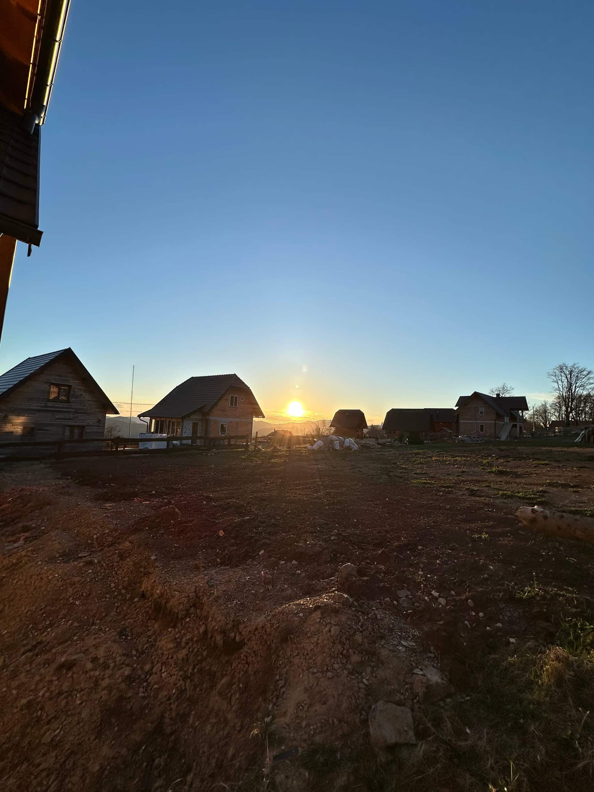 Zalazak Sunca na planini Tara