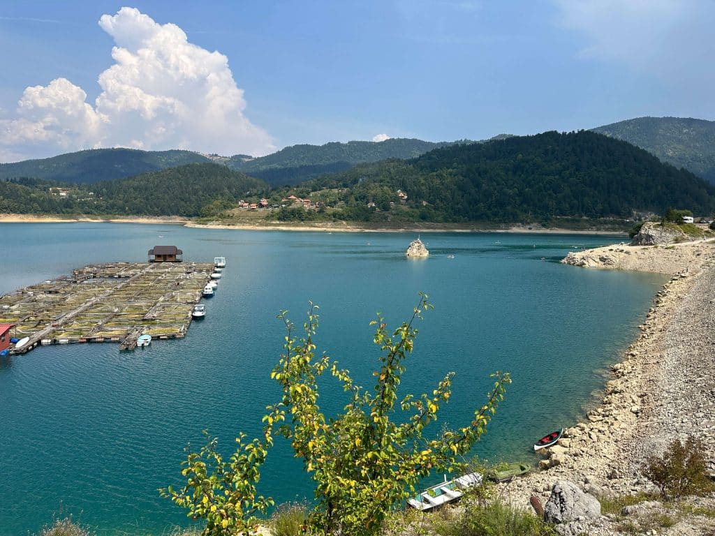 Zaovinsko jezero na planini Tara