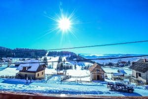 Zima sa snegom na Tari